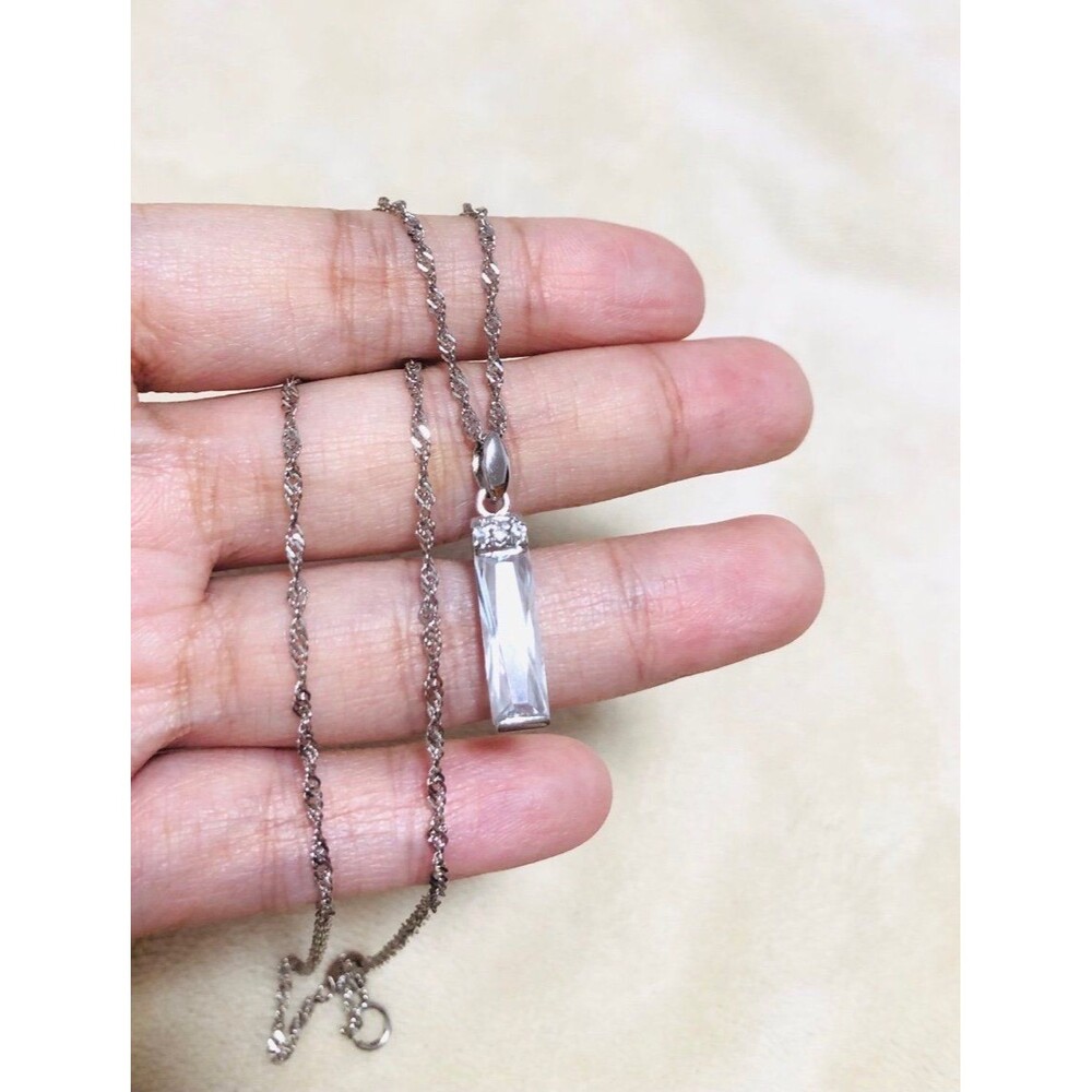 Minimalist Necklace Sterling Silver